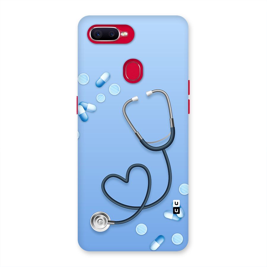 Doctors Stethoscope Back Case for Oppo F9 Pro