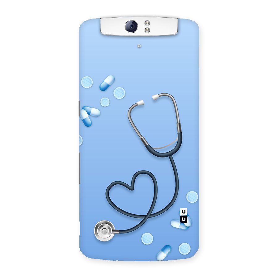 Doctors Stethoscope Back Case for Oppo N1