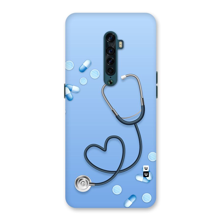 Doctors Stethoscope Back Case for Oppo Reno2