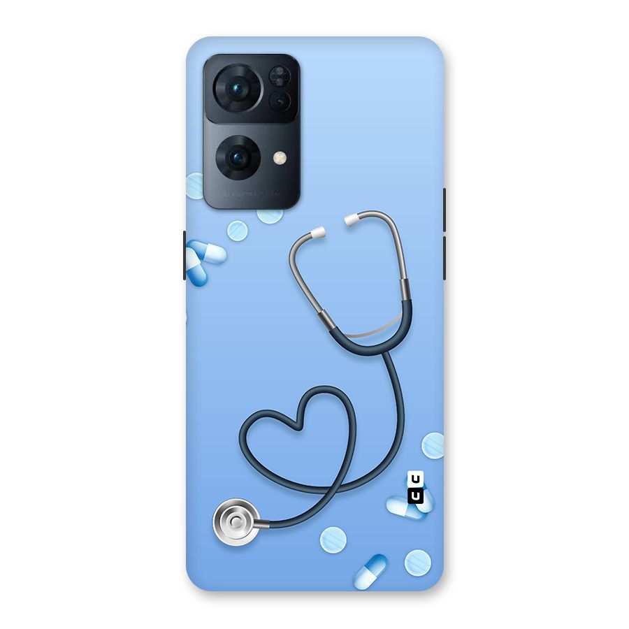 Doctors Stethoscope Back Case for Oppo Reno7 Pro 5G