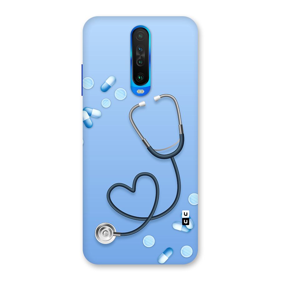 Doctors Stethoscope Back Case for Poco X2