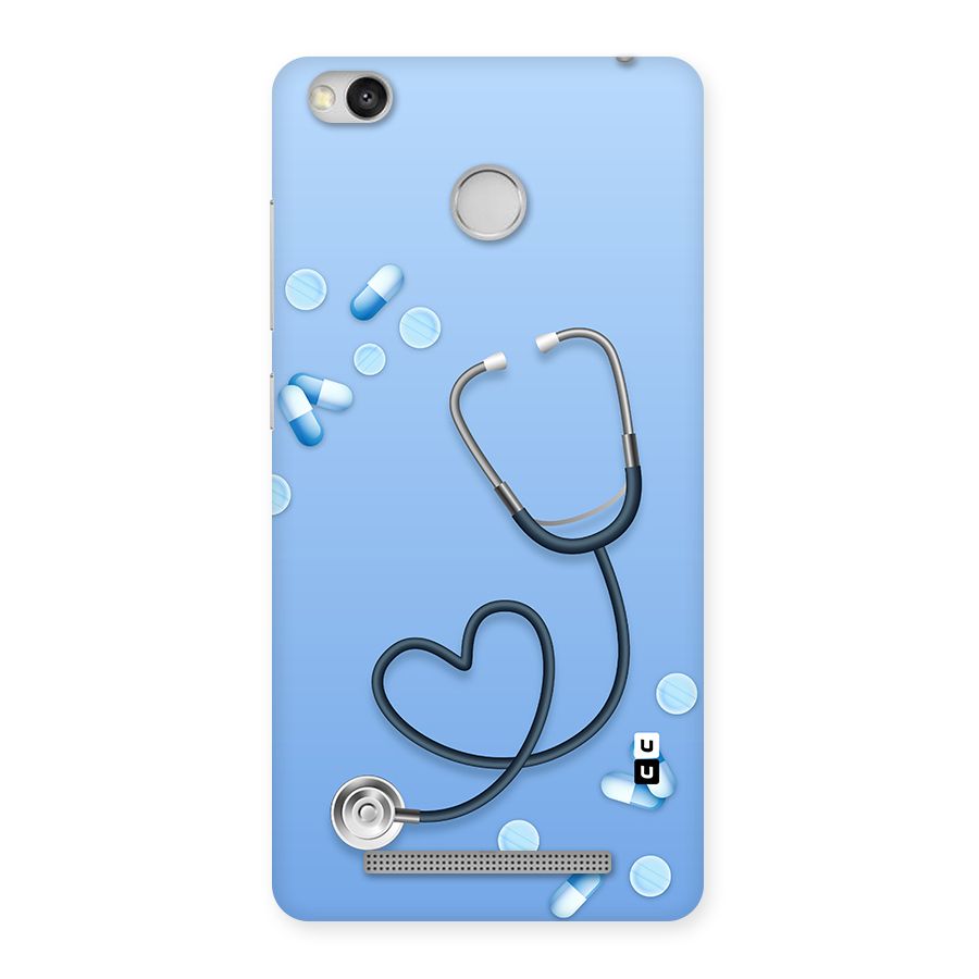 Doctors Stethoscope Back Case for Redmi 3S Prime