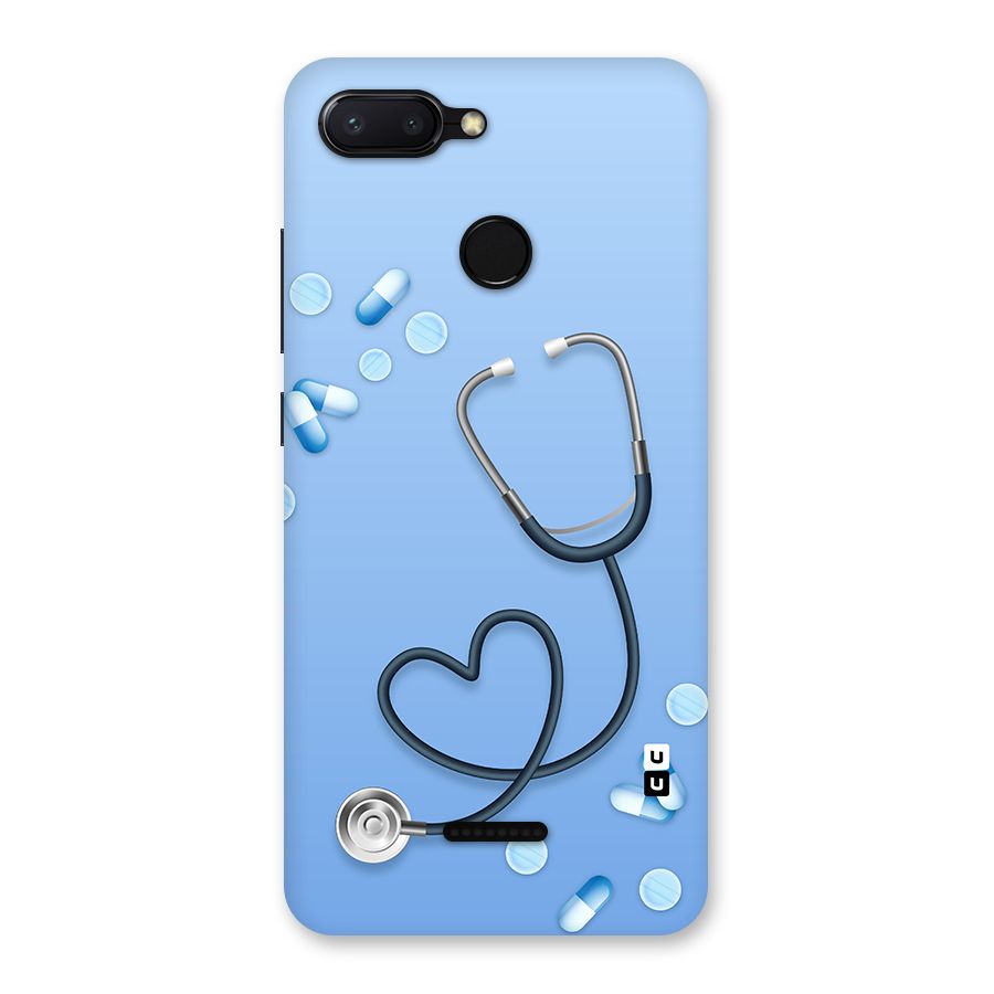 Doctors Stethoscope Back Case for Redmi 6