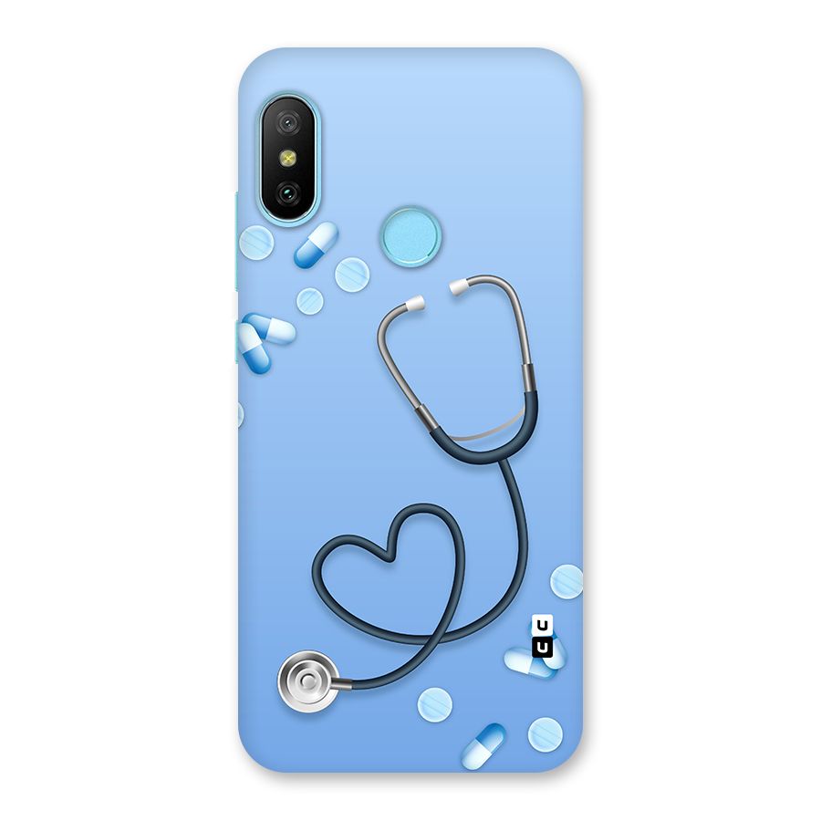 Doctors Stethoscope Back Case for Redmi 6 Pro