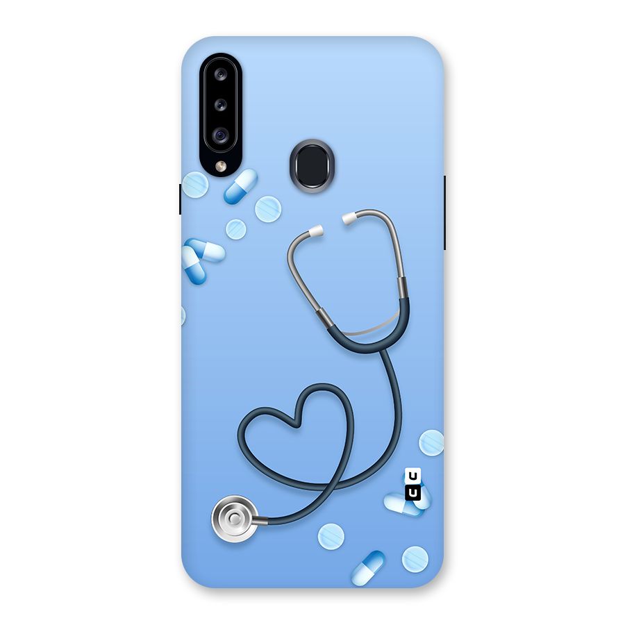 Doctors Stethoscope Back Case for Samsung Galaxy A20s