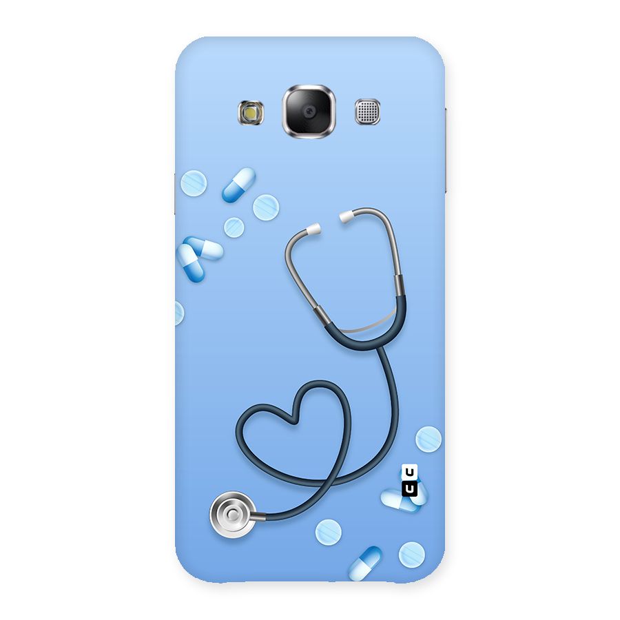 Doctors Stethoscope Back Case for Samsung Galaxy E5