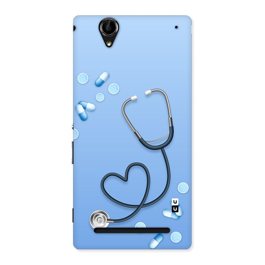 Doctors Stethoscope Back Case for Sony Xperia T2