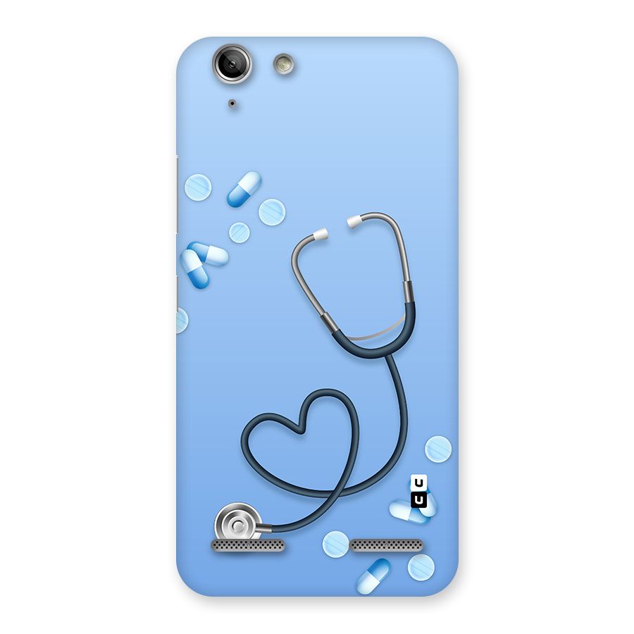 Doctors Stethoscope Back Case for Vibe K5 Plus