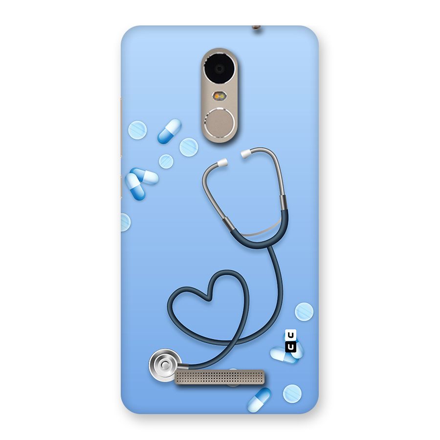 Doctors Stethoscope Back Case for Xiaomi Redmi Note 3