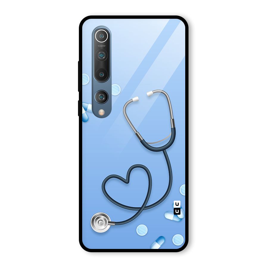Doctors Stethoscope Glass Back Case for Mi 10