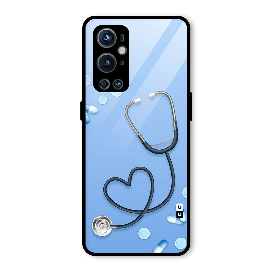 Doctors Stethoscope Glass Back Case for OnePlus 9 Pro
