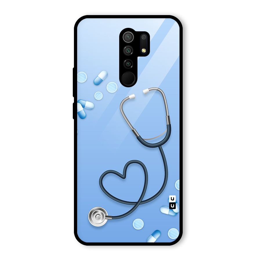 Doctors Stethoscope Glass Back Case for Poco M2