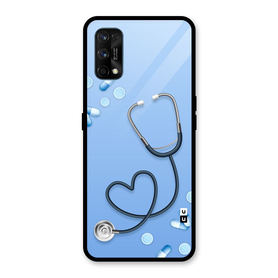 Doctors Stethoscope Glass Back Case for Realme 7 Pro