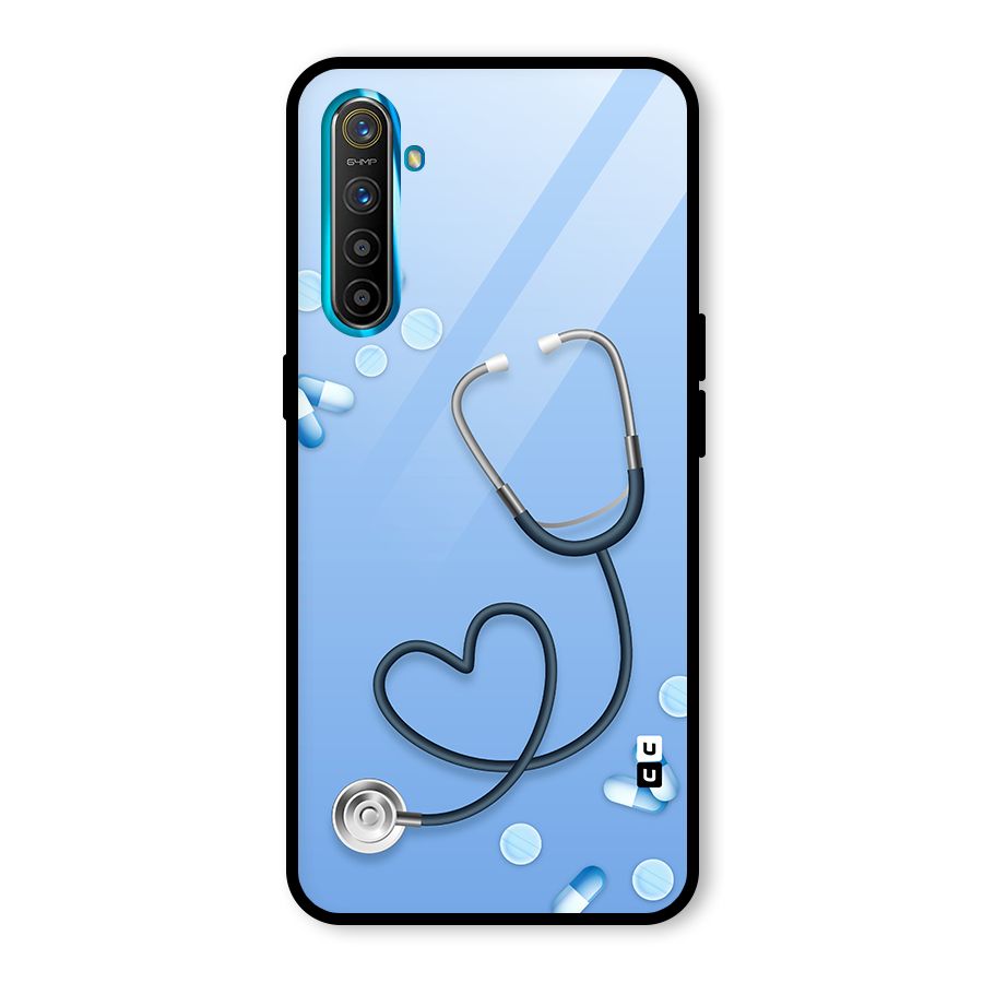 Doctors Stethoscope Glass Back Case for Realme X2