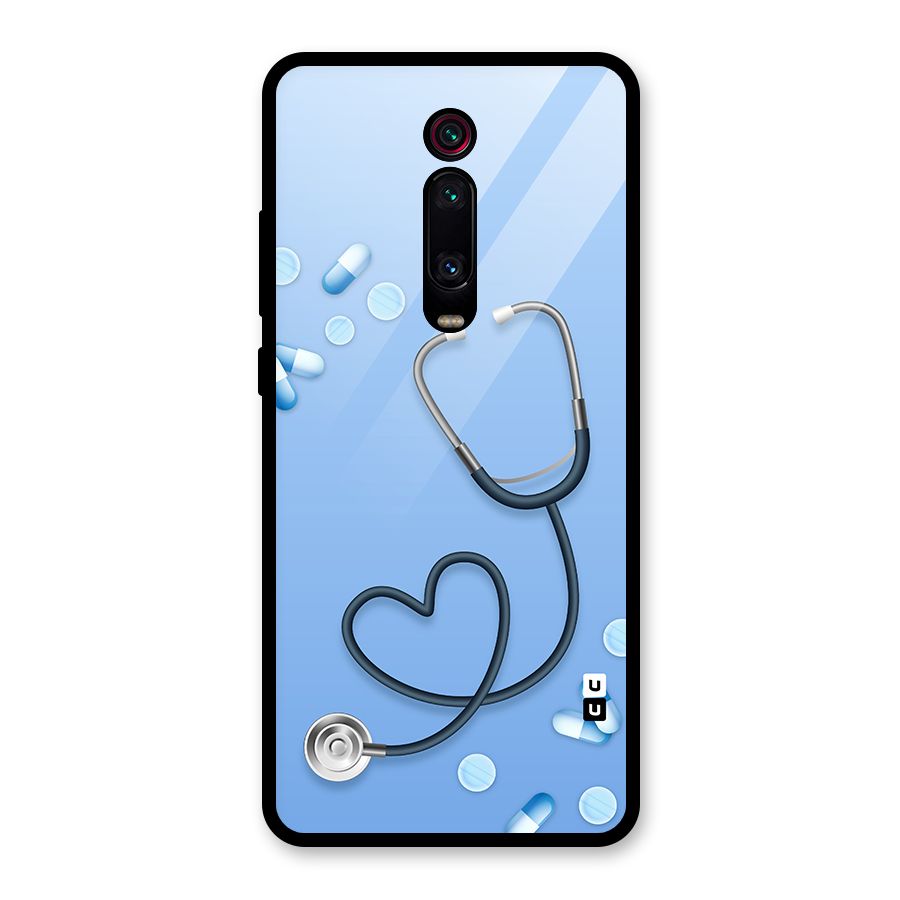Doctors Stethoscope Glass Back Case for Redmi K20