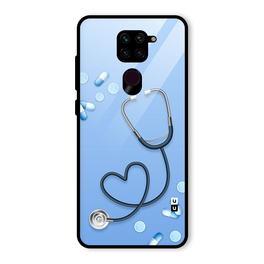 Doctors Stethoscope Glass Back Case for Redmi Note 9