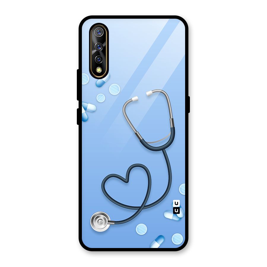 Doctors Stethoscope Glass Back Case for Vivo S1