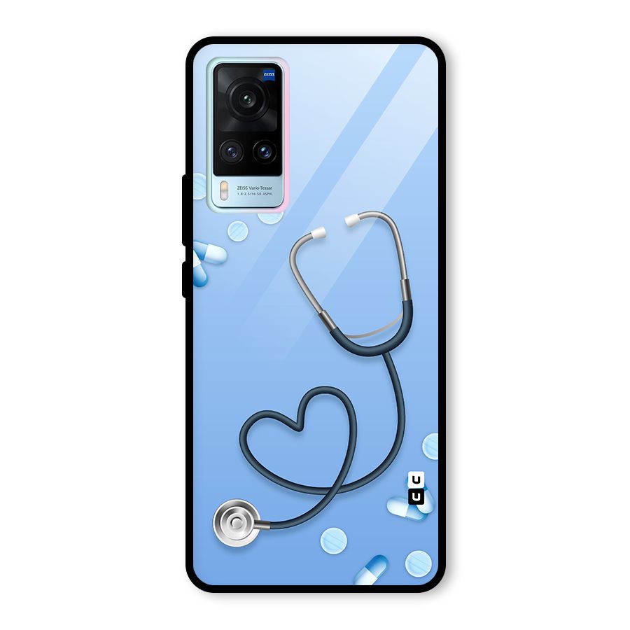 Doctors Stethoscope Glass Back Case for Vivo X60