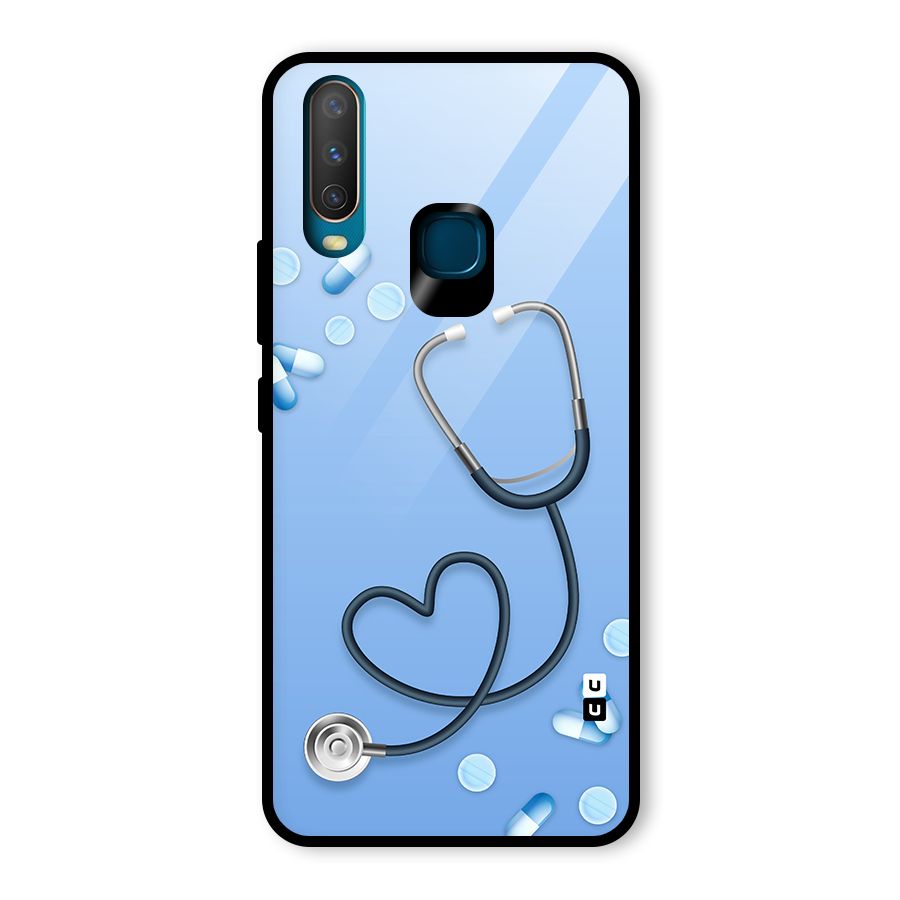Doctors Stethoscope Glass Back Case for Vivo Y12
