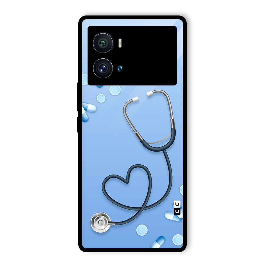 Doctors Stethoscope Glass Back Case for Vivo iQOO 9 Pro