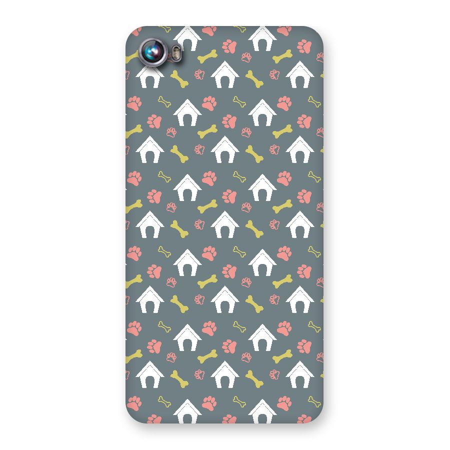 Dog Pattern Back Case for Micromax Canvas Fire 4 A107