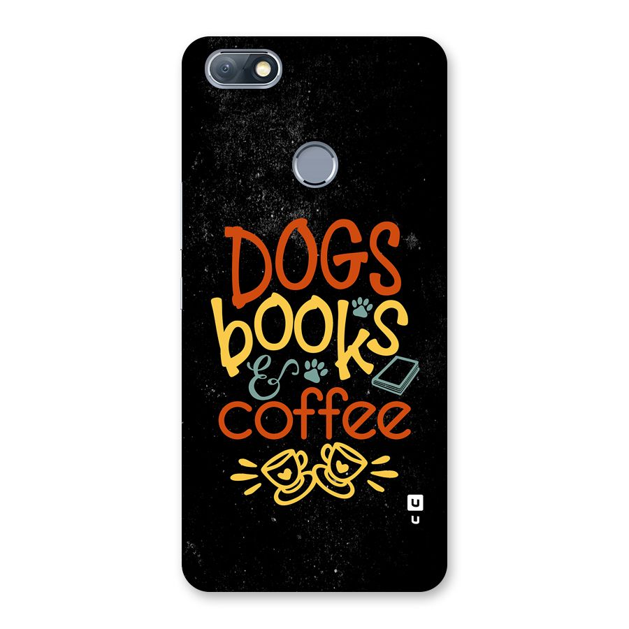 Dogs Books Coffee Back Case for Infinix Note 5