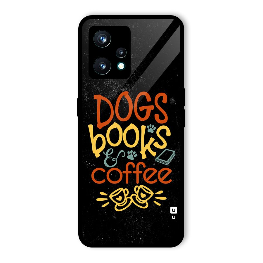 Dogs Books Coffee Back Case for Realme 9