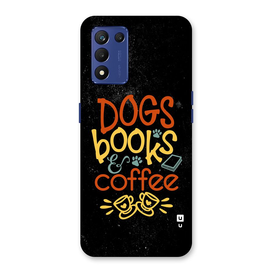 Dogs Books Coffee Back Case for Realme 9 5G Speed