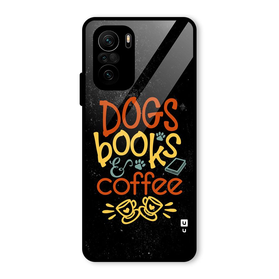 Dogs Books Coffee Glass Back Case for Mi 11X Pro