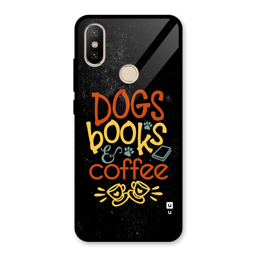 Dogs Books Coffee Glass Back Case for Redmi A2