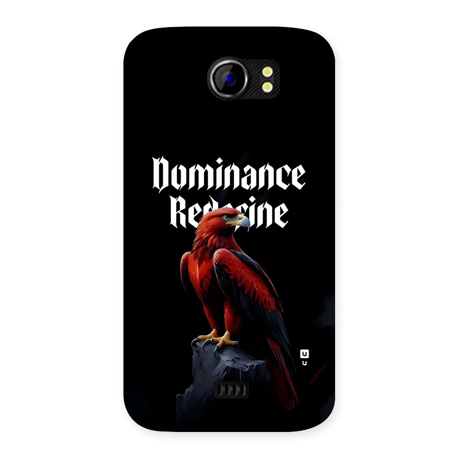 Dominance Eagle Back Case for Canvas 2 A110