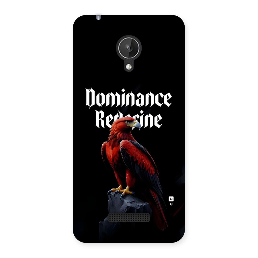 Dominance Eagle Back Case for Canvas Spark Q380