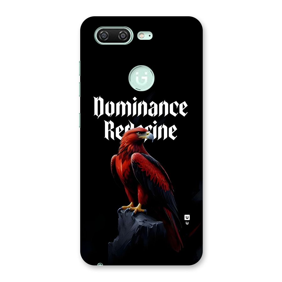 Dominance Eagle Back Case for Gionee S10