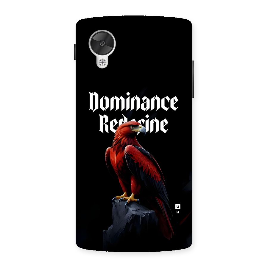 Dominance Eagle Back Case for Google Nexus 5