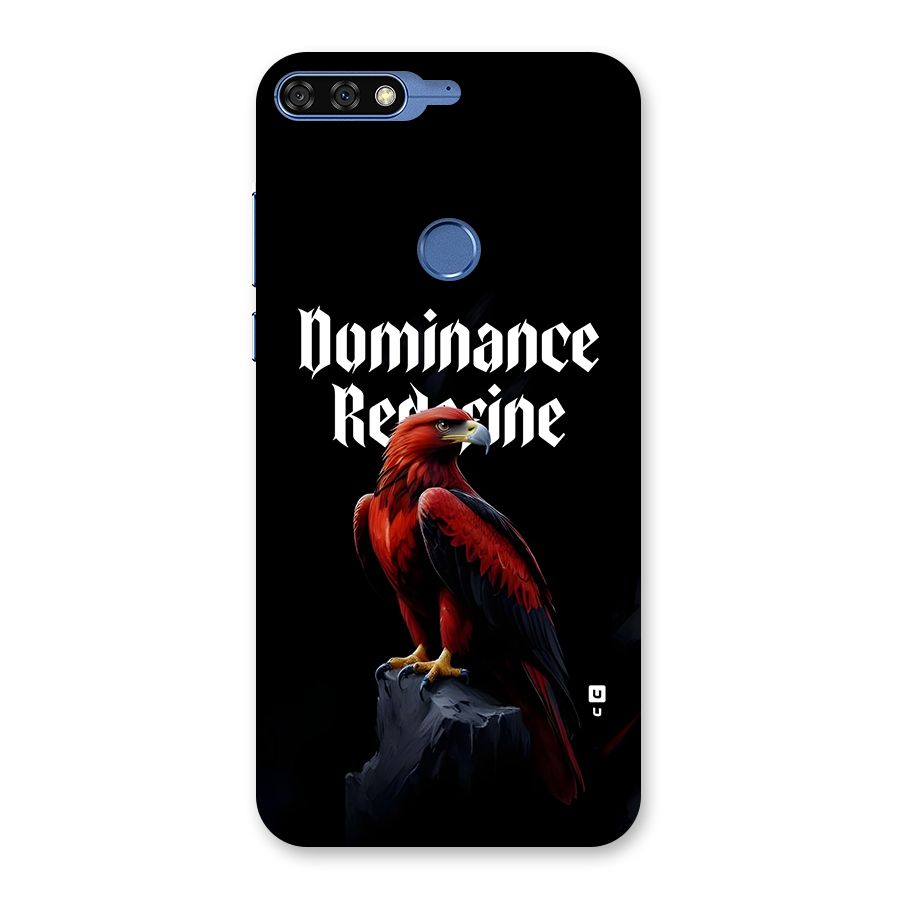 Dominance Eagle Back Case for Honor 7C