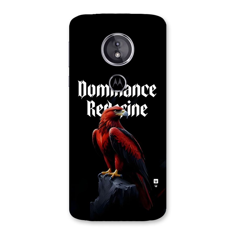 Dominance Eagle Back Case for Moto E5