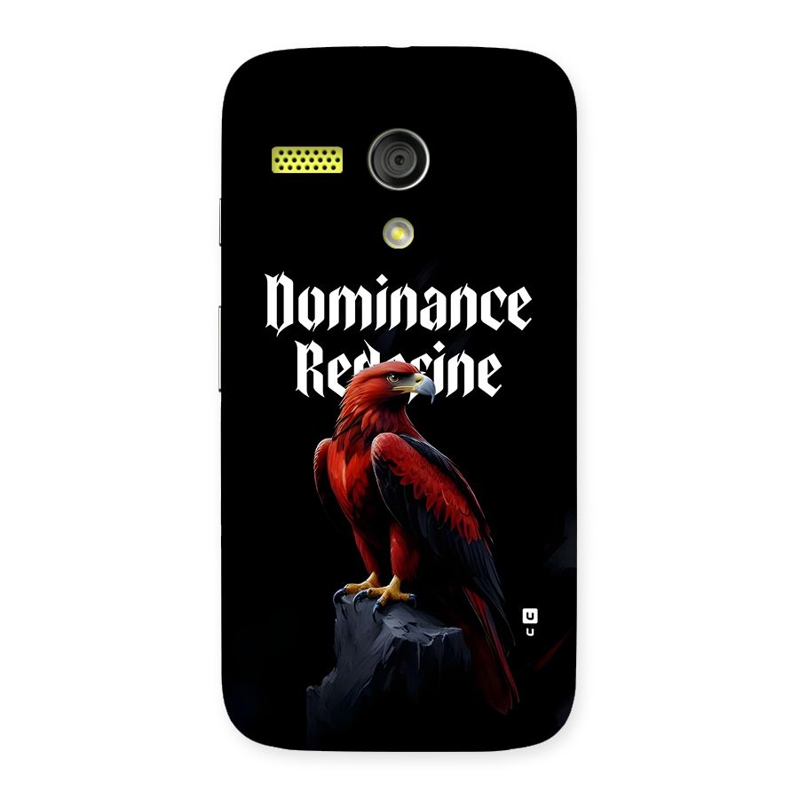 Dominance Eagle Back Case for Moto G