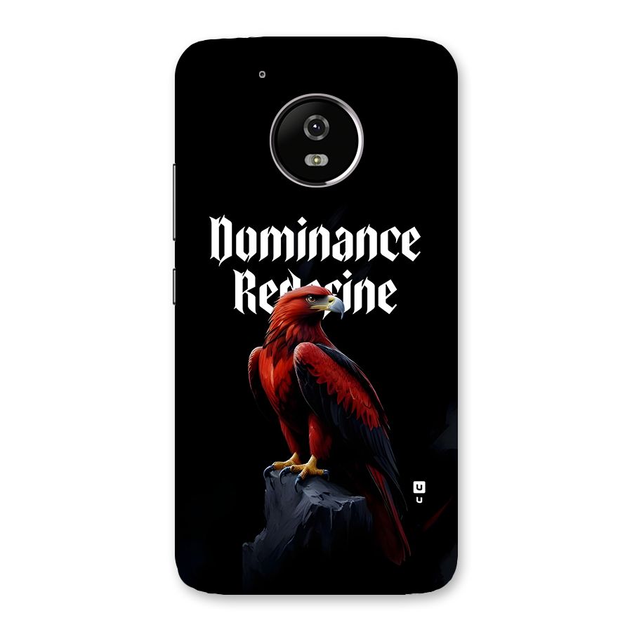 Dominance Eagle Back Case for Moto G5