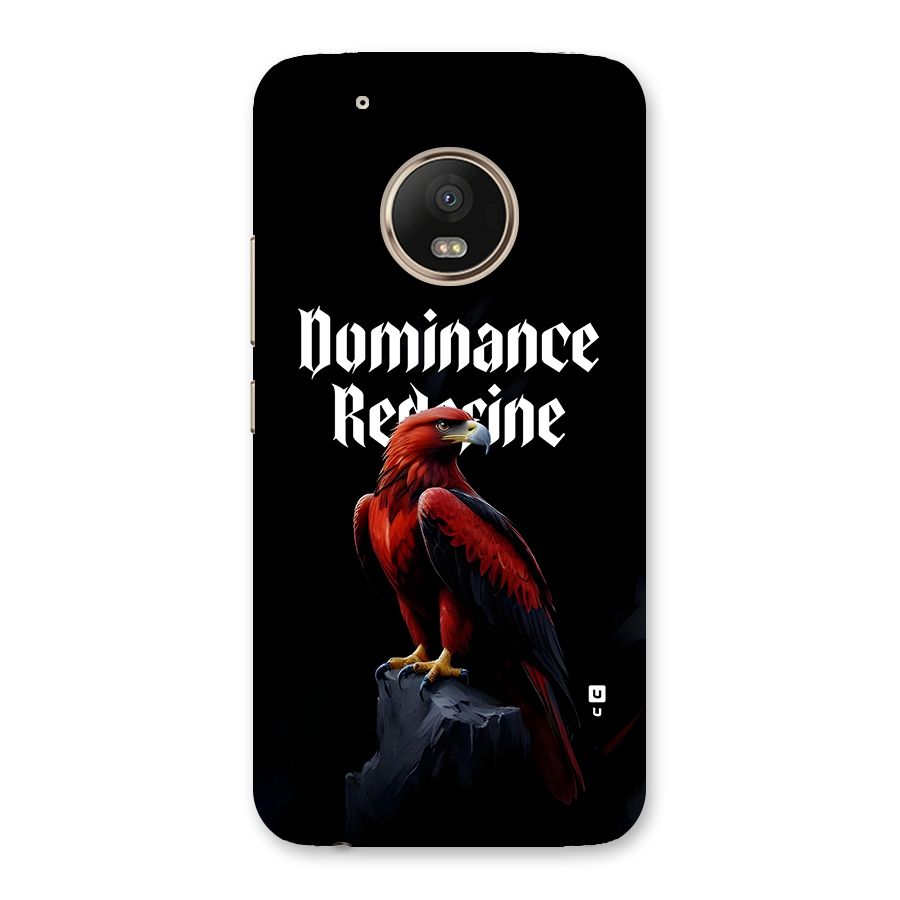 Dominance Eagle Back Case for Moto G5 Plus
