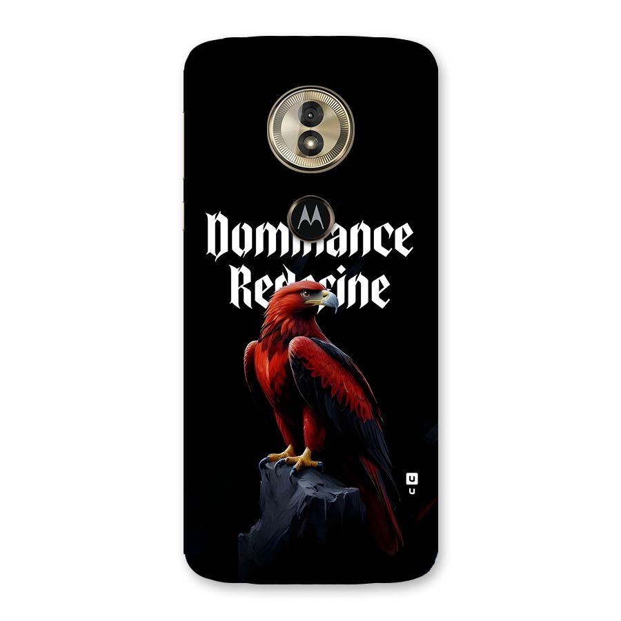 Dominance Eagle Back Case for Moto G6 Play