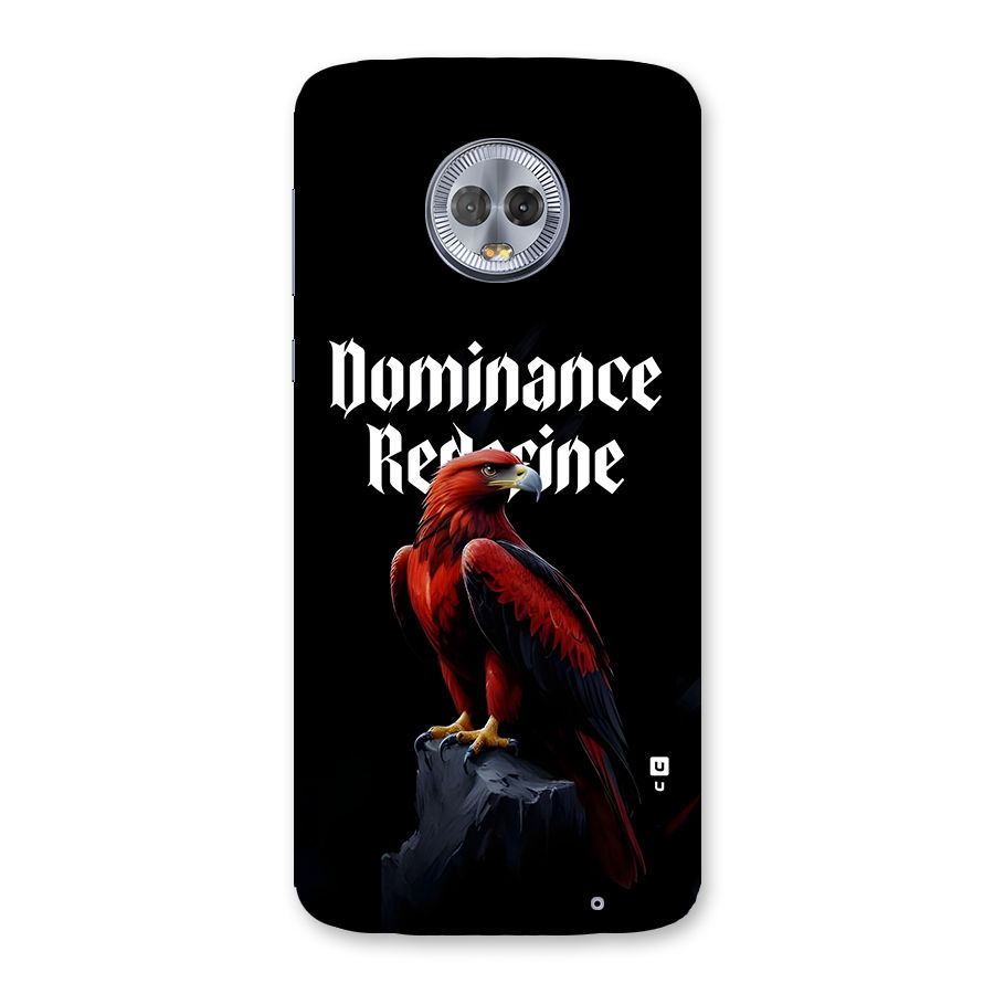 Dominance Eagle Back Case for Moto G6 Plus