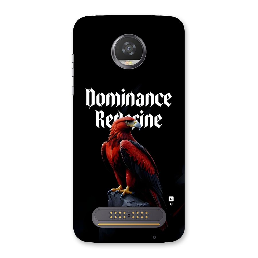 Dominance Eagle Back Case for Moto Z2 Play