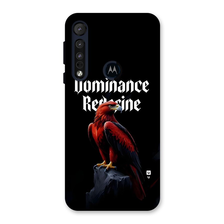 Dominance Eagle Back Case for Motorola One Macro