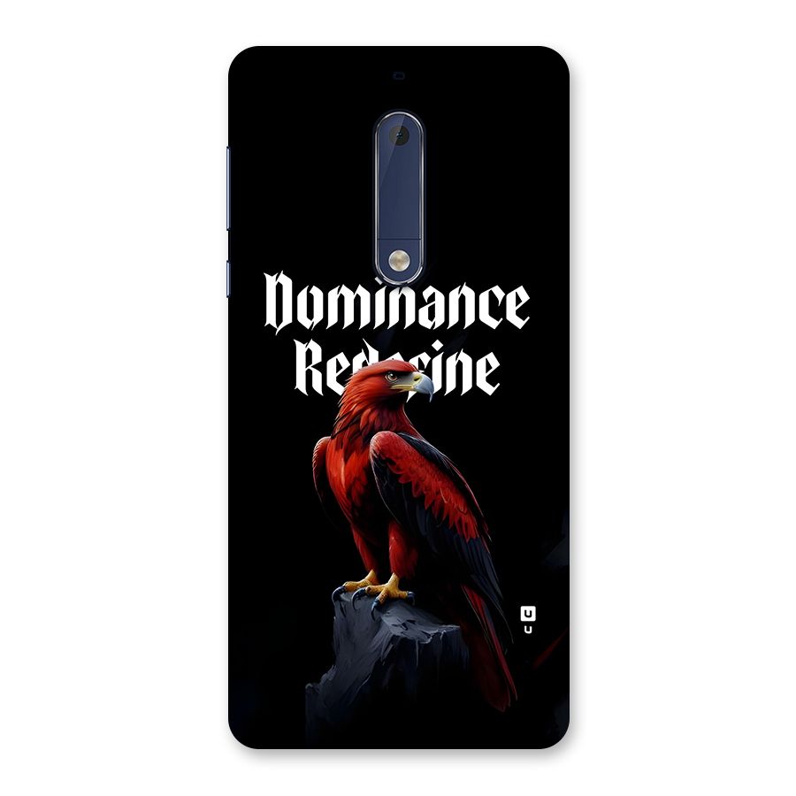 Dominance Eagle Back Case for Nokia 5