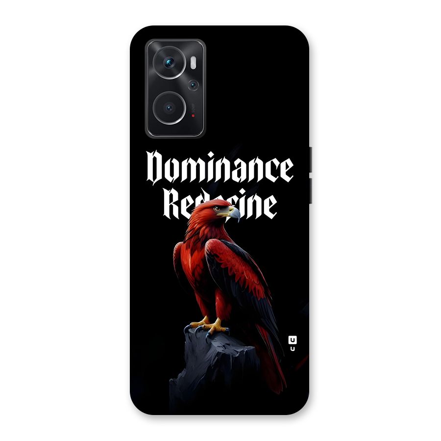 Dominance Eagle Back Case for Oppo K10 4G
