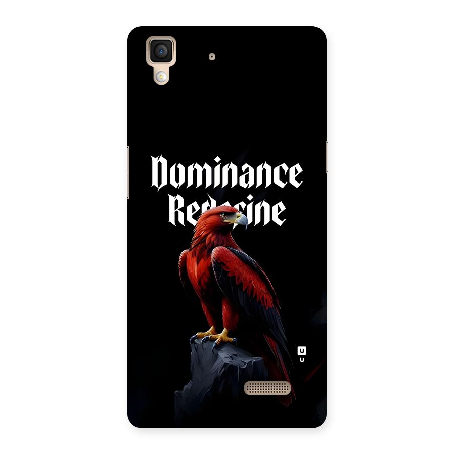 Dominance Eagle Back Case for Oppo R7