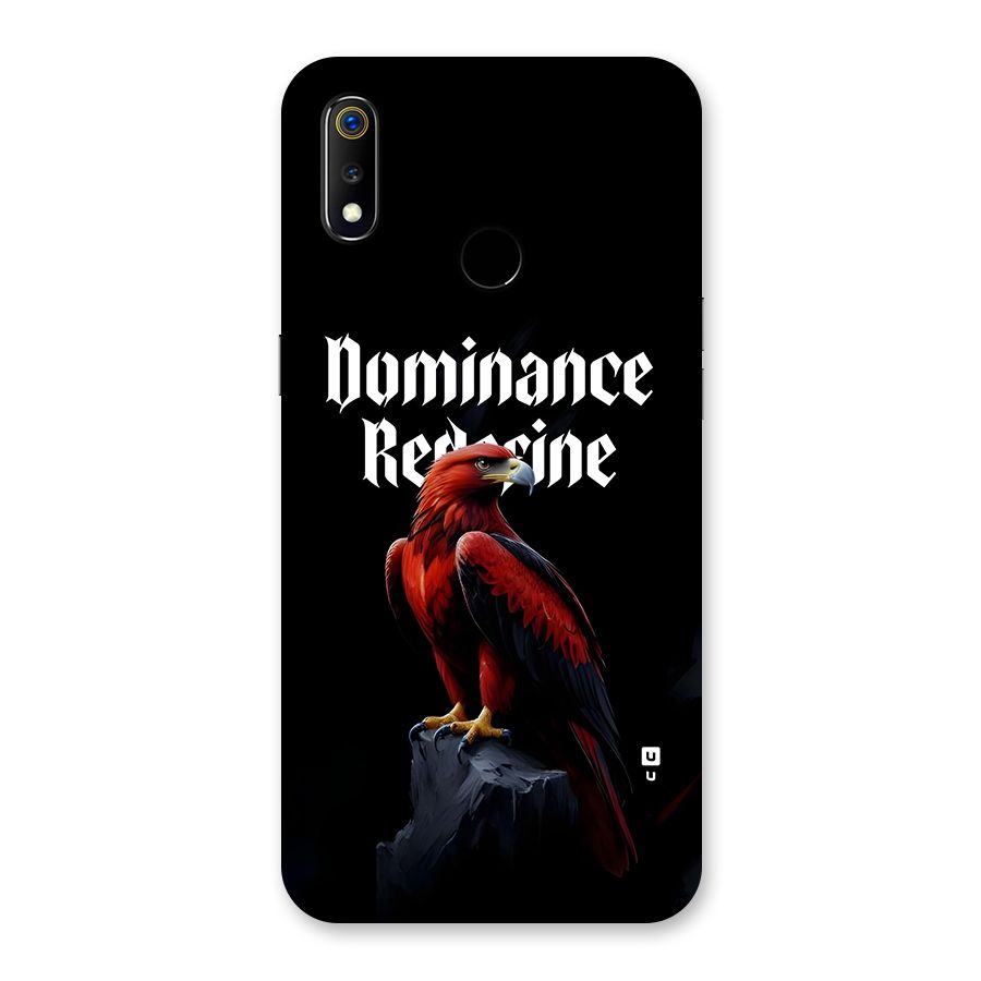 Dominance Eagle Back Case for Realme 3