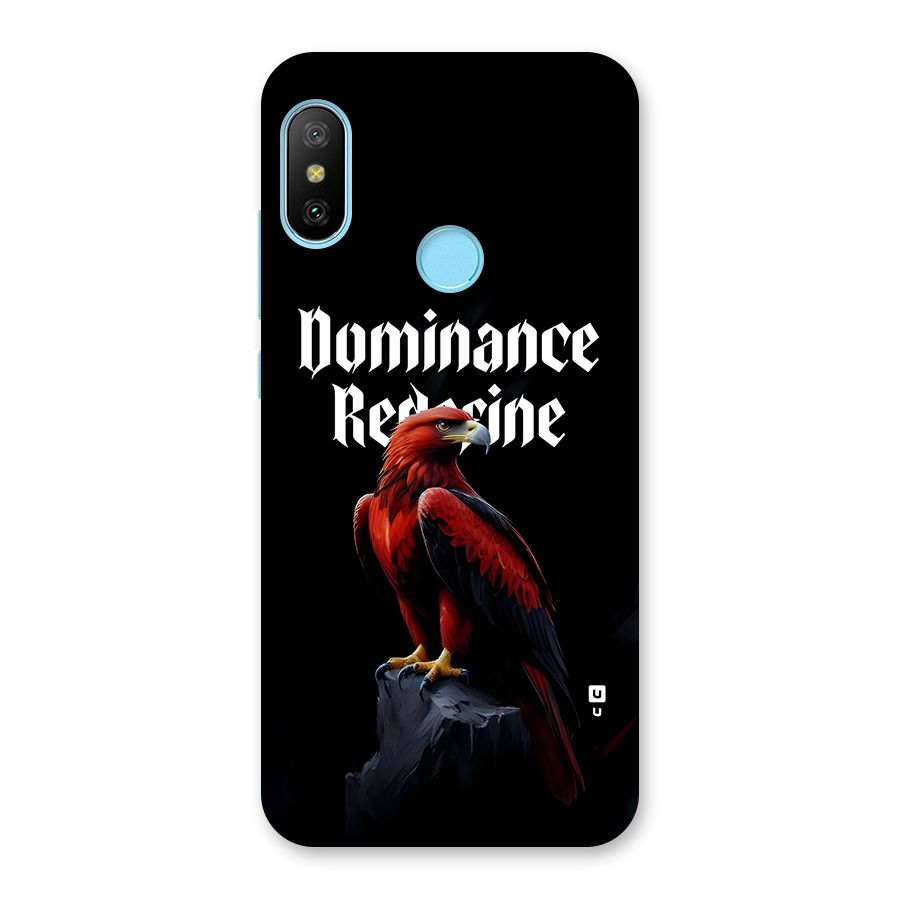 Dominance Eagle Back Case for Redmi 6 Pro