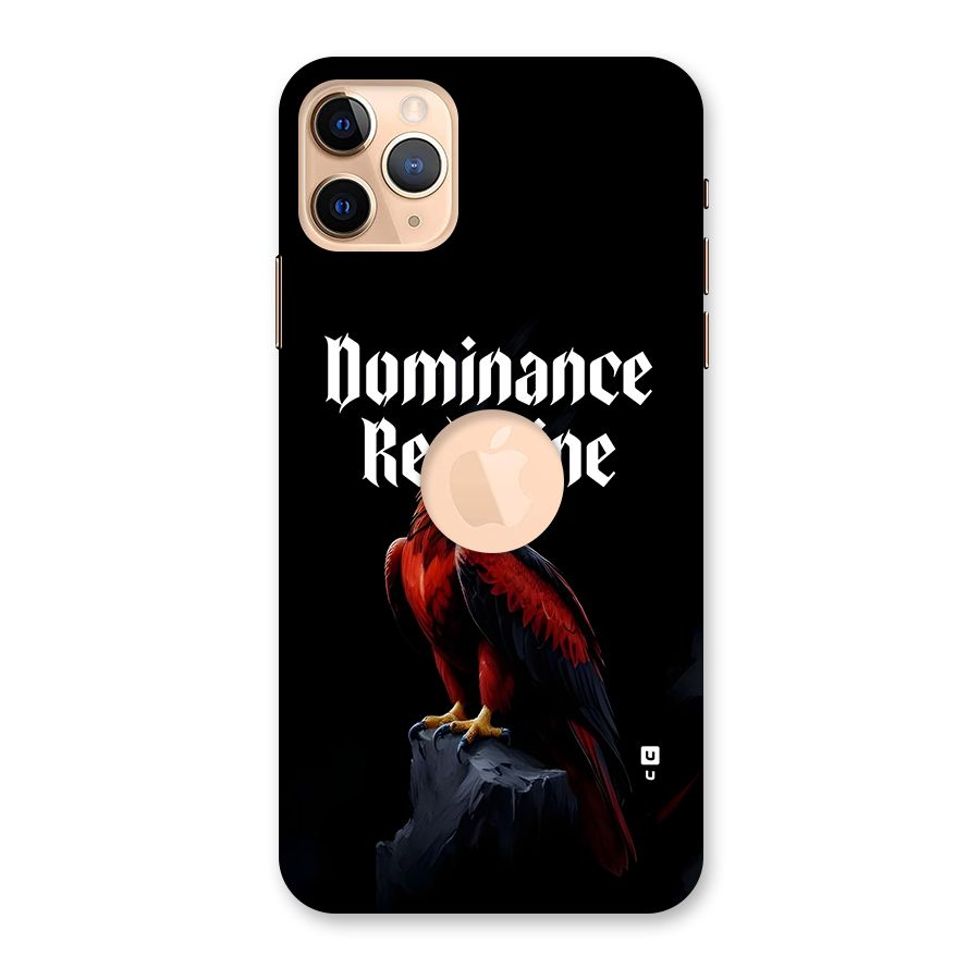Dominance Eagle Back Case for iPhone 11 Pro Max Logo Cut