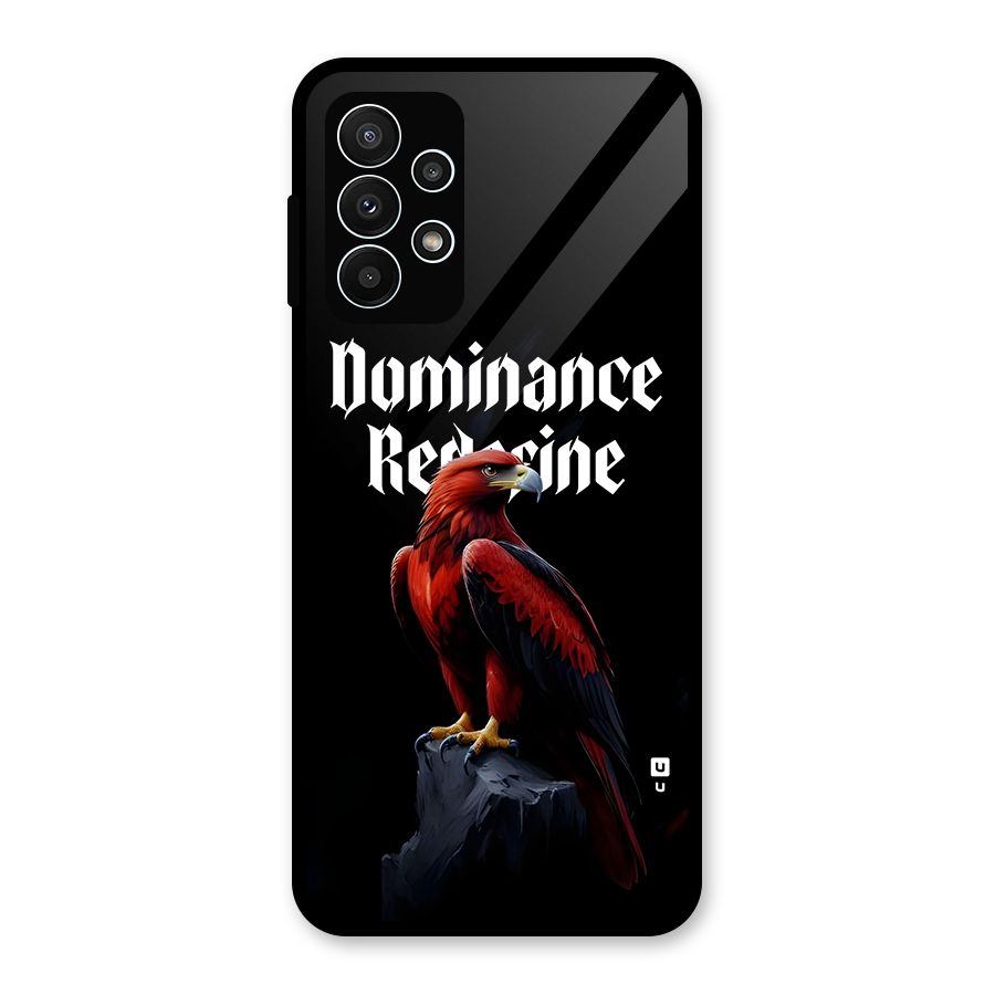 Dominance Eagle Glass Back Case for Galaxy A23